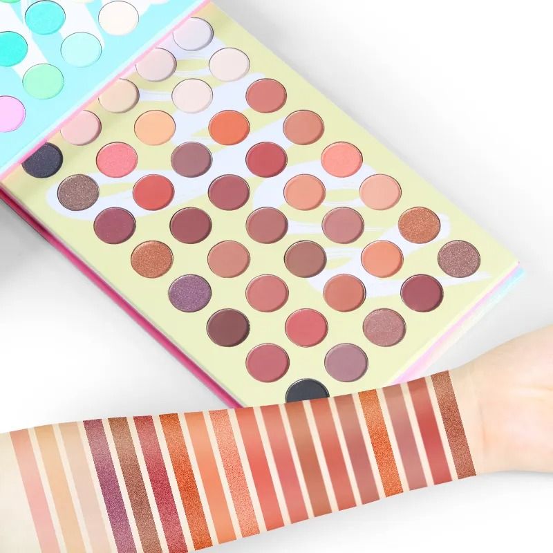 Foo Face 63-Color Eyeshadow Palette – Matte, Shimmer &amp; Glitter Shades for All Looks View Gallery - Pakistan