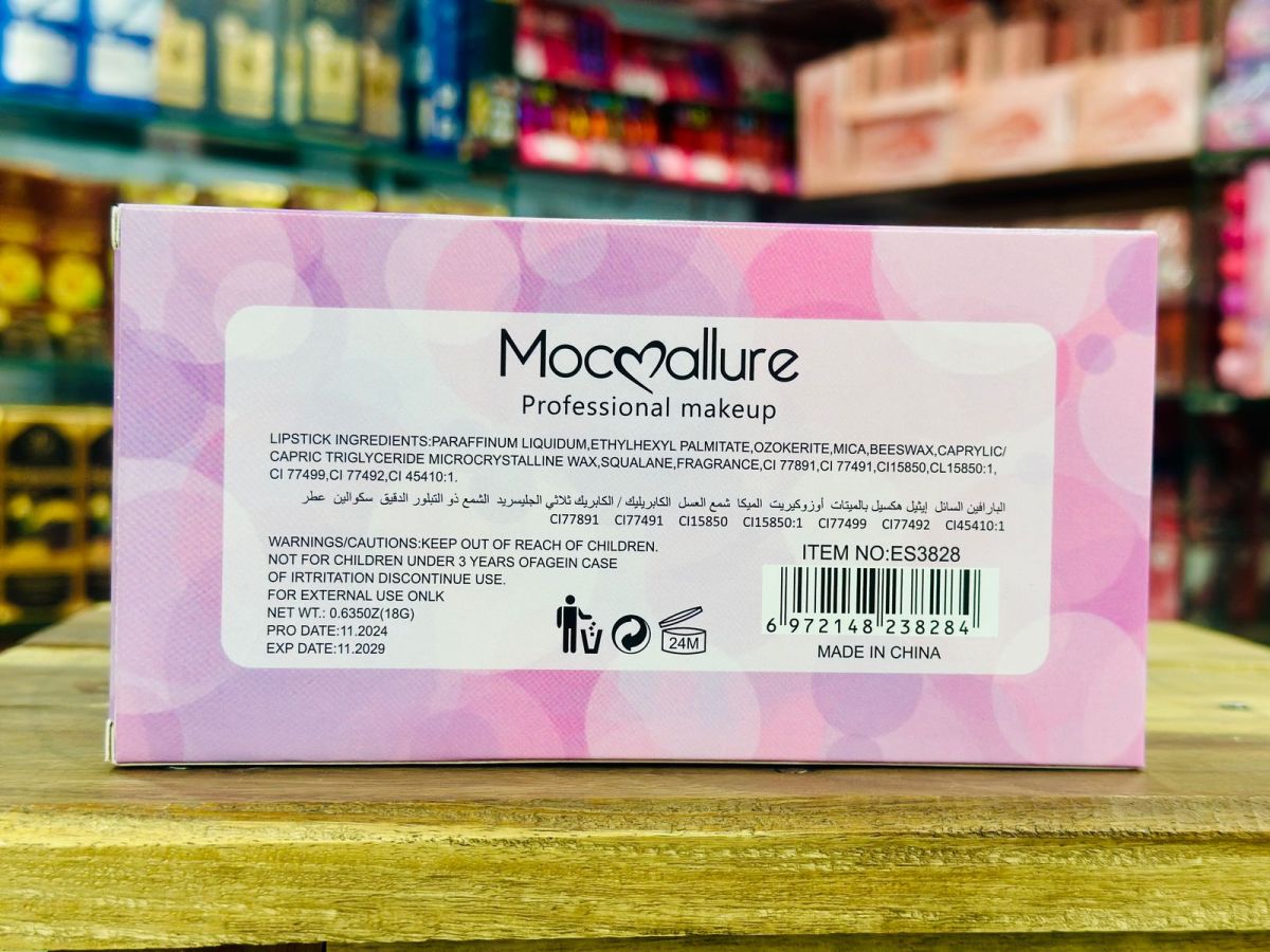 Moccallure Professional 18-Colors Lipstick Kit – Long-Lasting, Hydrating &amp; Compact | Unisex Makeup Set View Gallery - Pakistan