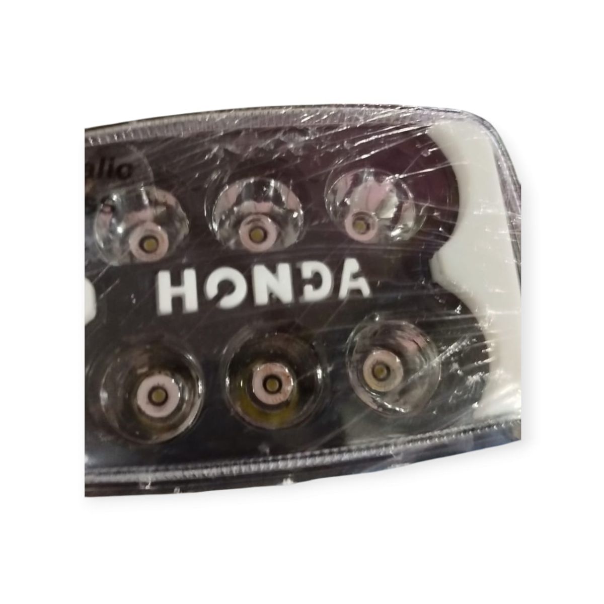 12 Volt LED Headlight Panel with Glowing Monogram &amp; Indicators for Motorcycle - Best Quality LED Headlight Panel with Glowing Monogram - 125 &amp; CD 70 Headlight - With Box  View Gallery - Pakistan