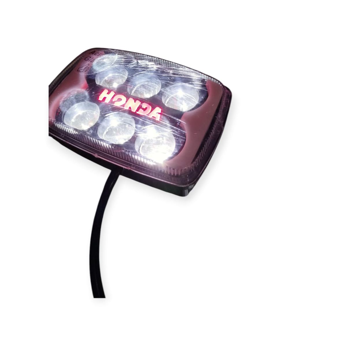 12 Volt LED Headlight Panel with Glowing Monogram &amp; Indicators for Motorcycle - Best Quality LED Headlight Panel with Glowing Monogram - 125 &amp; CD 70 Headlight - With Box  View Gallery - Pakistan