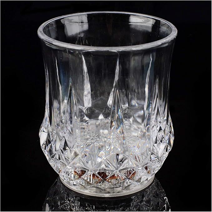 Single pcs - Lighting glass Led Flashing Water Inductive Rainbow Color Cup LED Glowing Water Mug Colorful Glowing Cup Pour Water And It Lights Up Inductive Pineapple Cup KTV Bar Color Changing Beer Cup 200ml View Gallery - Pakistan