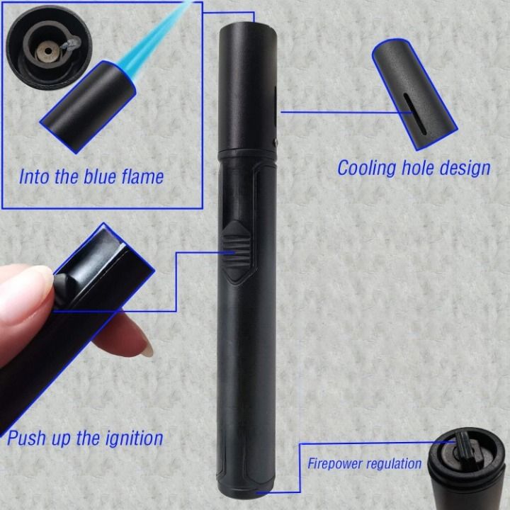 Premium Refillable Fancy Lighter – Refillable Butane Lighter | Best Quality Lighter - Lighter For Cigarette ( Random Color ) View Gallery - Pakistan