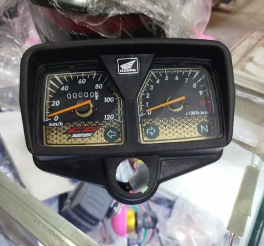 Speedometer for CG 125 Motorcycle | Honda 125cc Bikes With Meter Colour Lights (Complete meter with Box) View Gallery - Pakistan
