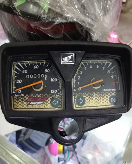 Speedometer for CG 125 Motorcycle | Honda 125cc Bikes With Meter Colour Lights (Complete meter with Box) View Gallery - Pakistan
