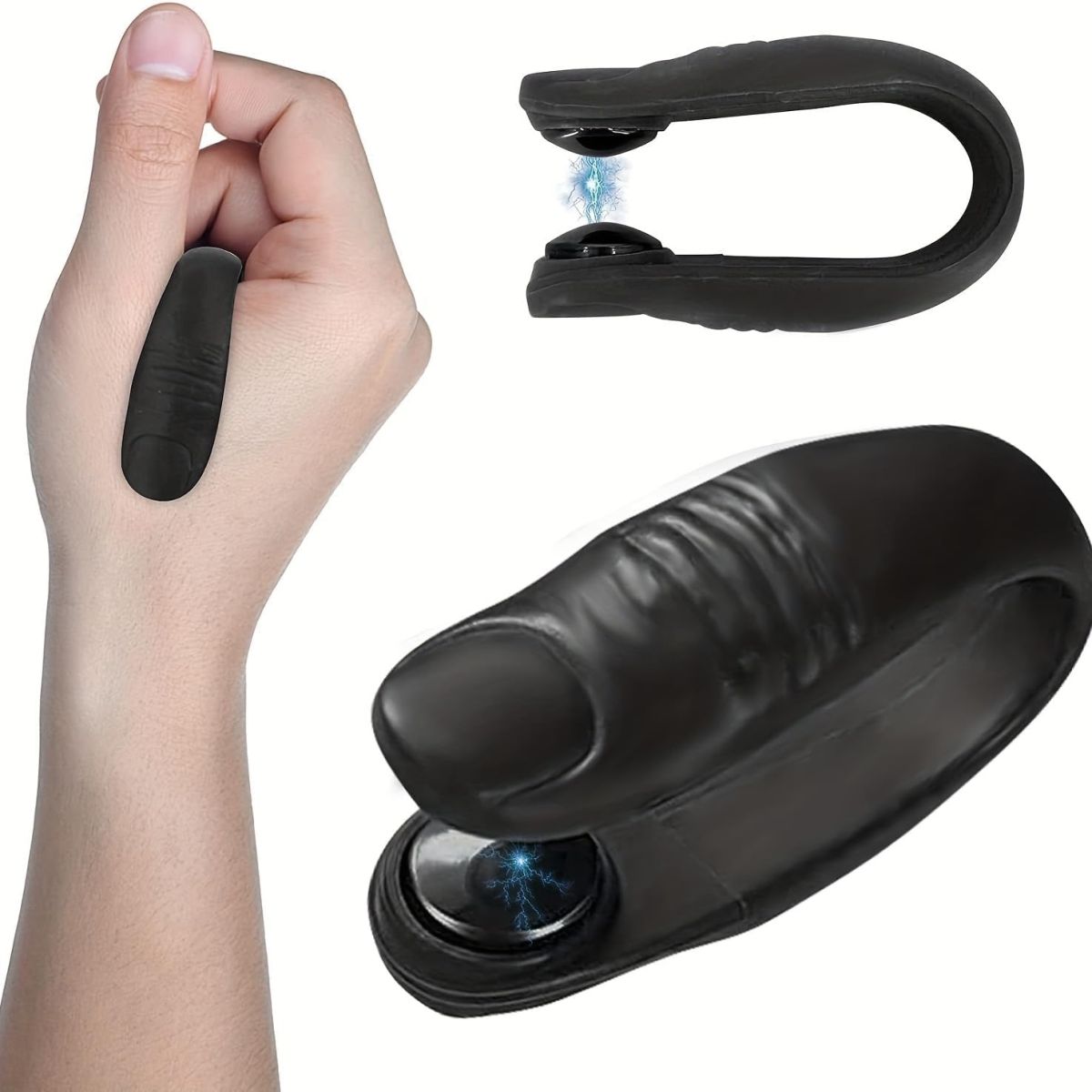 Original - Sugar Control LI4 Acupressure Point Clip Wearable – Supporting Acupressure Relaxation, Stress Alleviation, Tension Relief and Headache Relief Hand Clip Migraine Pressure Point Clip View Gallery - Pakistan
