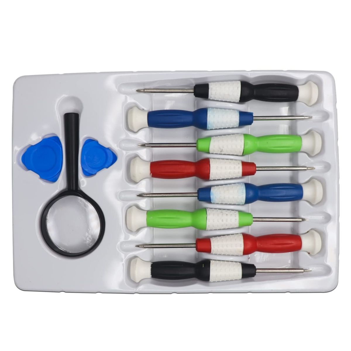 Baku 11 Pcs BK- 8600 Stainless Steel Precision Screwdriver Tool Kit Set For Mobile Laptop Repairing View Gallery - Pakistan