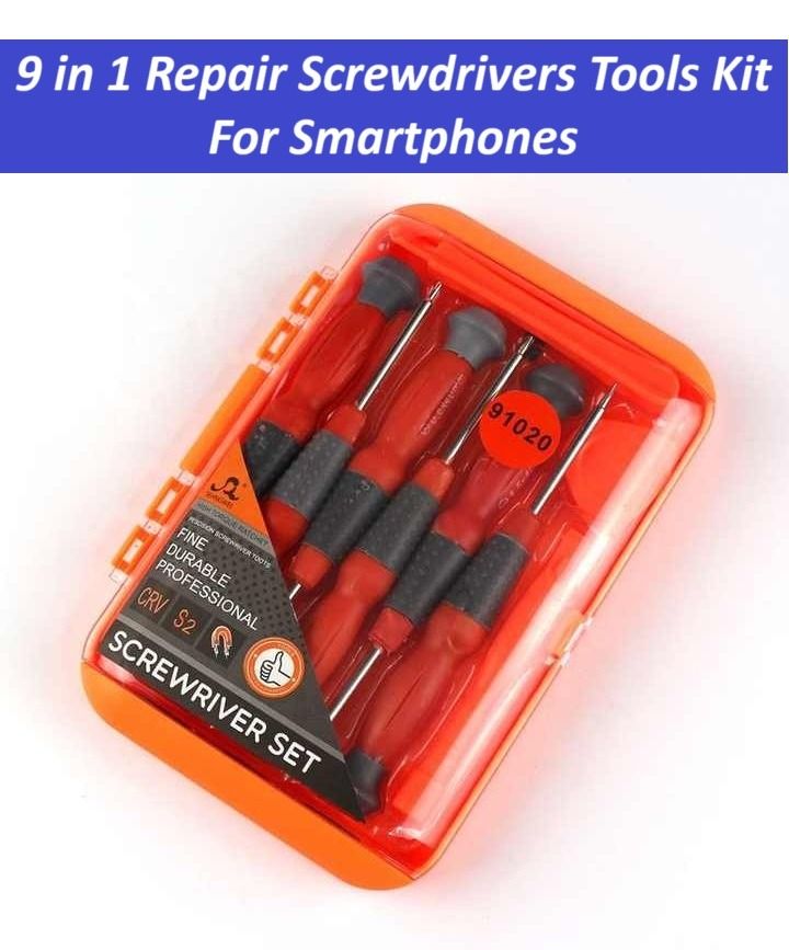 9 in 1 Screwdriver Tool Set - Tool Kit Best Quality Kit - Screwdriver Set