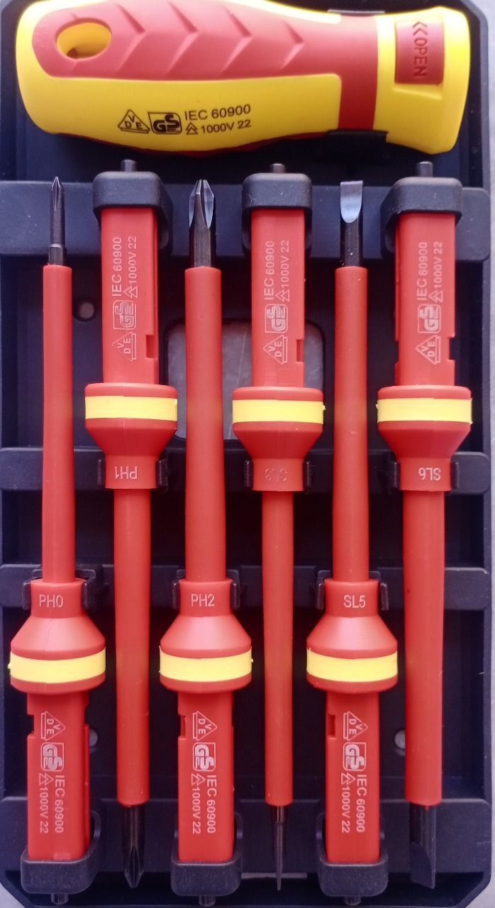 6 in 1 Tester Tool Set - Tester Kit Best Quality Tester Kit - Tester with 6 Tester Head View Gallery - Pakistan