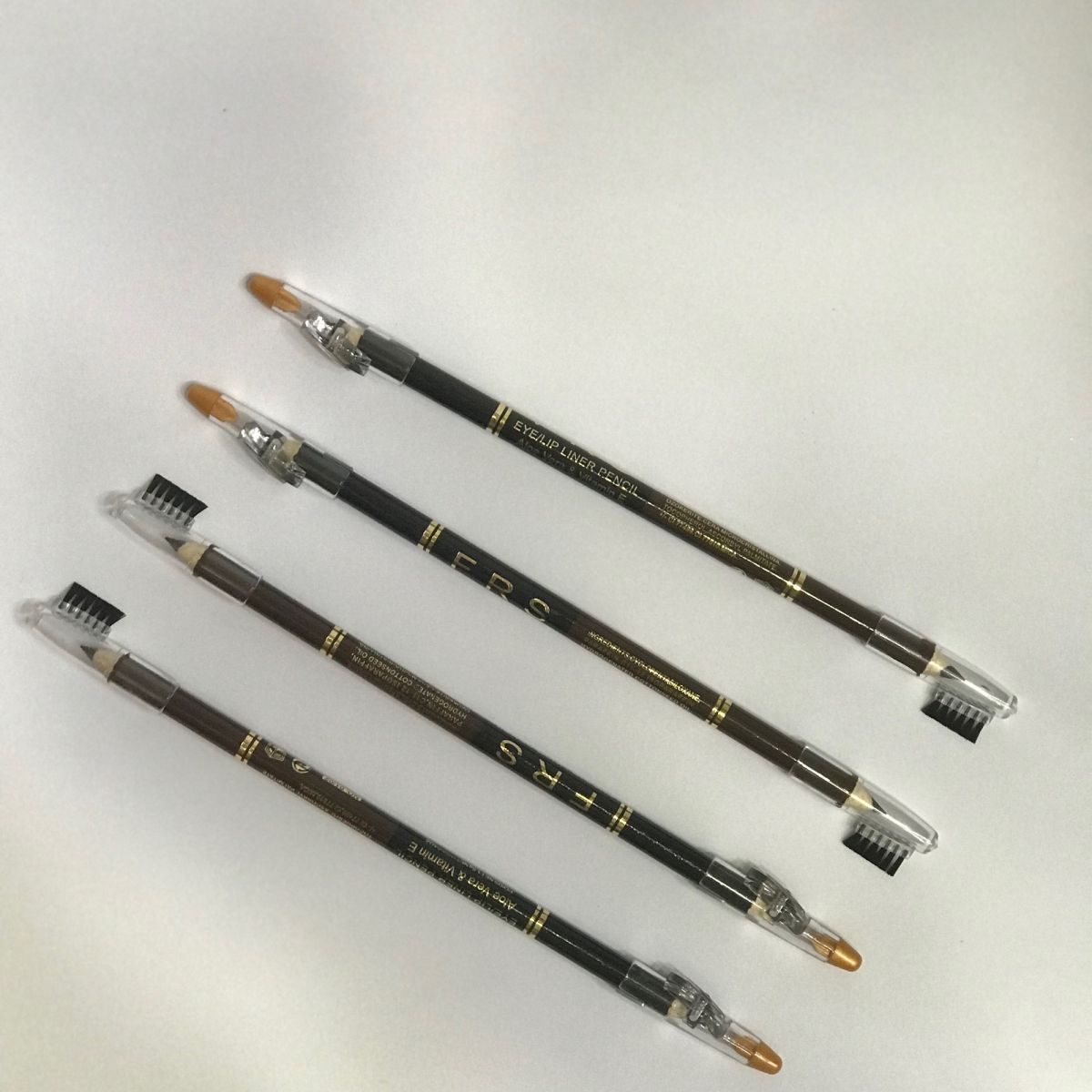 Pack Of 12 FRS Eyebrow Pencil 2 in 1 | Black &amp;amp; Brown Both | Best Quality Eyebrow Pencil For Girls &amp;amp; Women