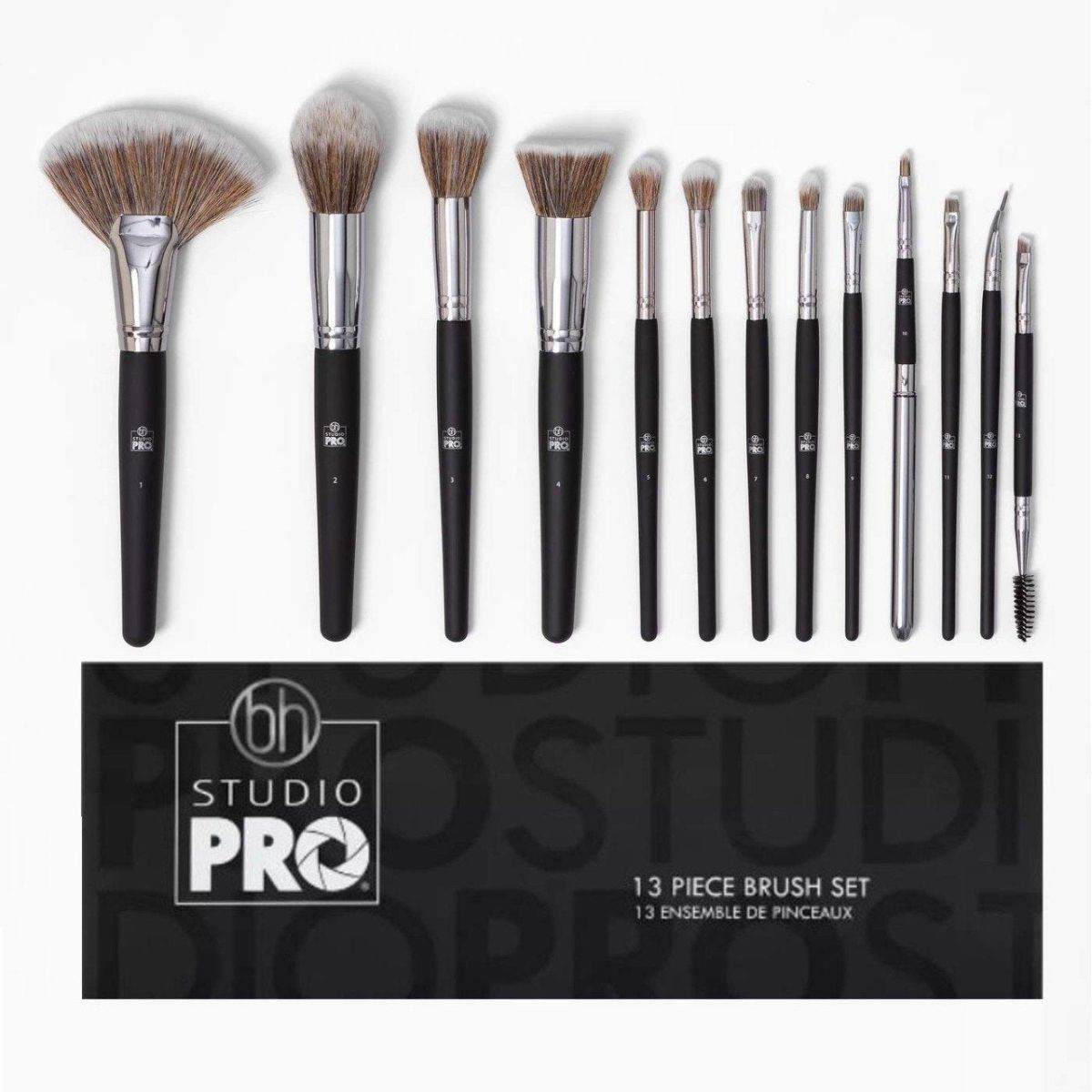 13 Pcs B.H Cosmetics Studio Pro Brush Set Beautiful essential makeup brushes View Gallery - Pakistan