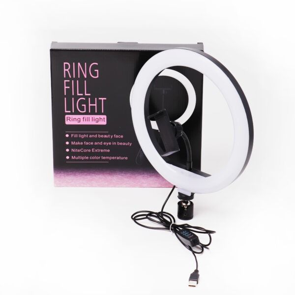 LED Ring Light 26CM - LED Ring Light with Phone Holder | Best Quality Ring Light | Ring Light For Youtube Video | Ring Light For Tiktok Video