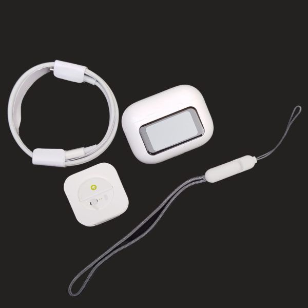 A9 Pro Digital Display Case Airpods  / ANC/ENC Touch Screen Wireless Earbuds View Gallery - Pakistan