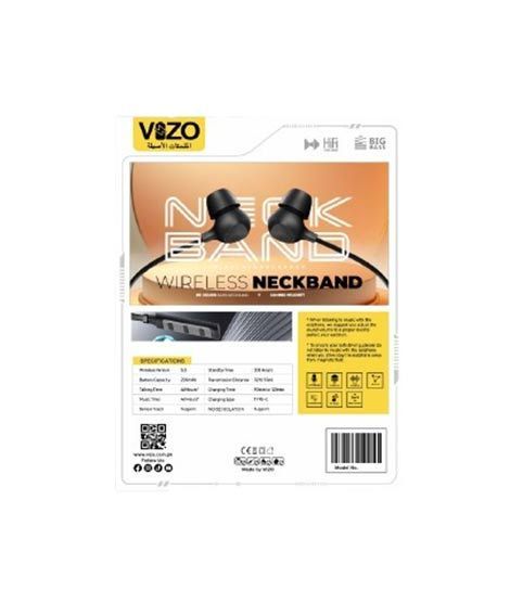 Vizo Kung Fu X2 Wireless Neckband - Best Quality Neckband - Wireless Neckband ( Random Color ) View Gallery - Pakistan