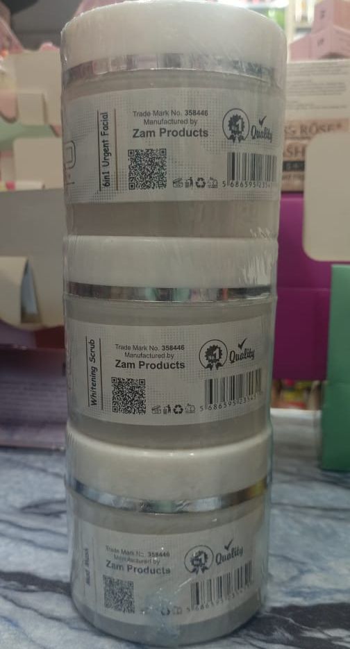 Derma Face Gold Series Whitening Facial 6 steps Whitening And Glowing Facial Kit View Gallery - Pakistan