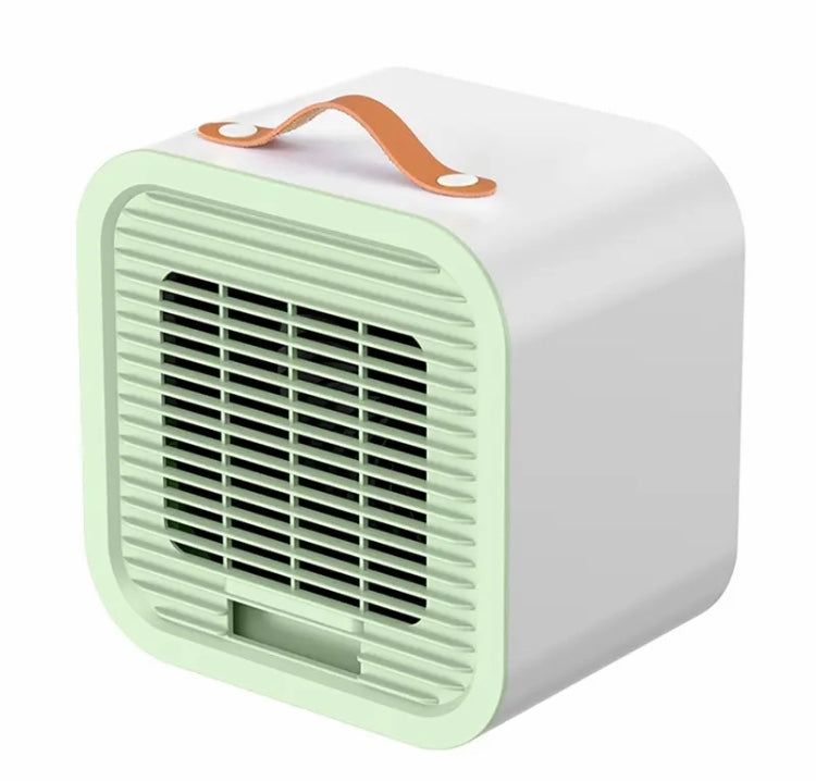 Portable Desktop Air Conditioning Fan | Three Gears Adjustable Strong Cold Air Fast Cooling USB Fan for Indoor Rechargeable (Random Colour) View Gallery - Pakistan