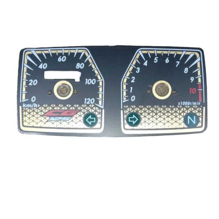 Speedometer Dial Plate For Gold Edition 125cc Motorcycle | Dial Plate for 125cc Bikes View Gallery - Pakistan