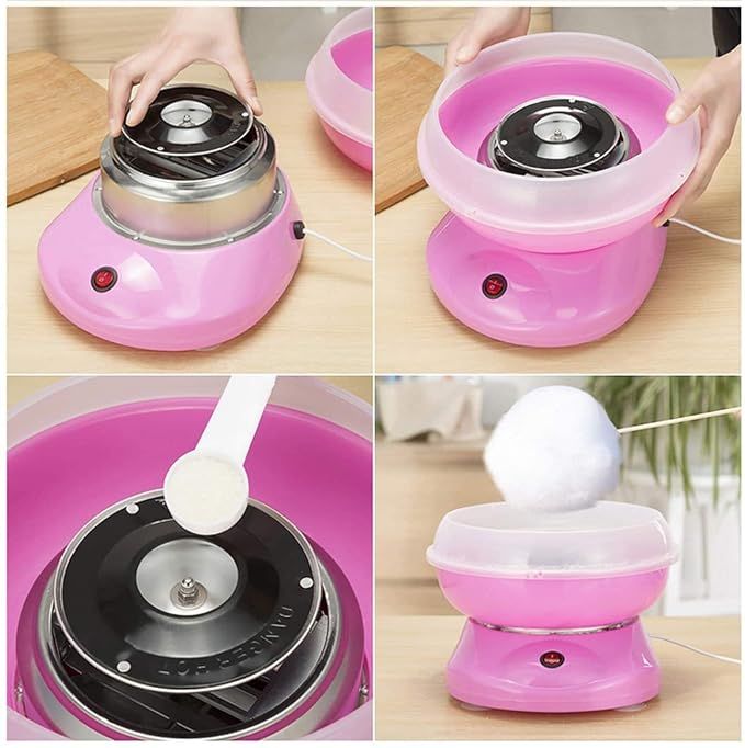 Cotton Candy Maker Device With Free Watch (Random Color) View Gallery - Pakistan