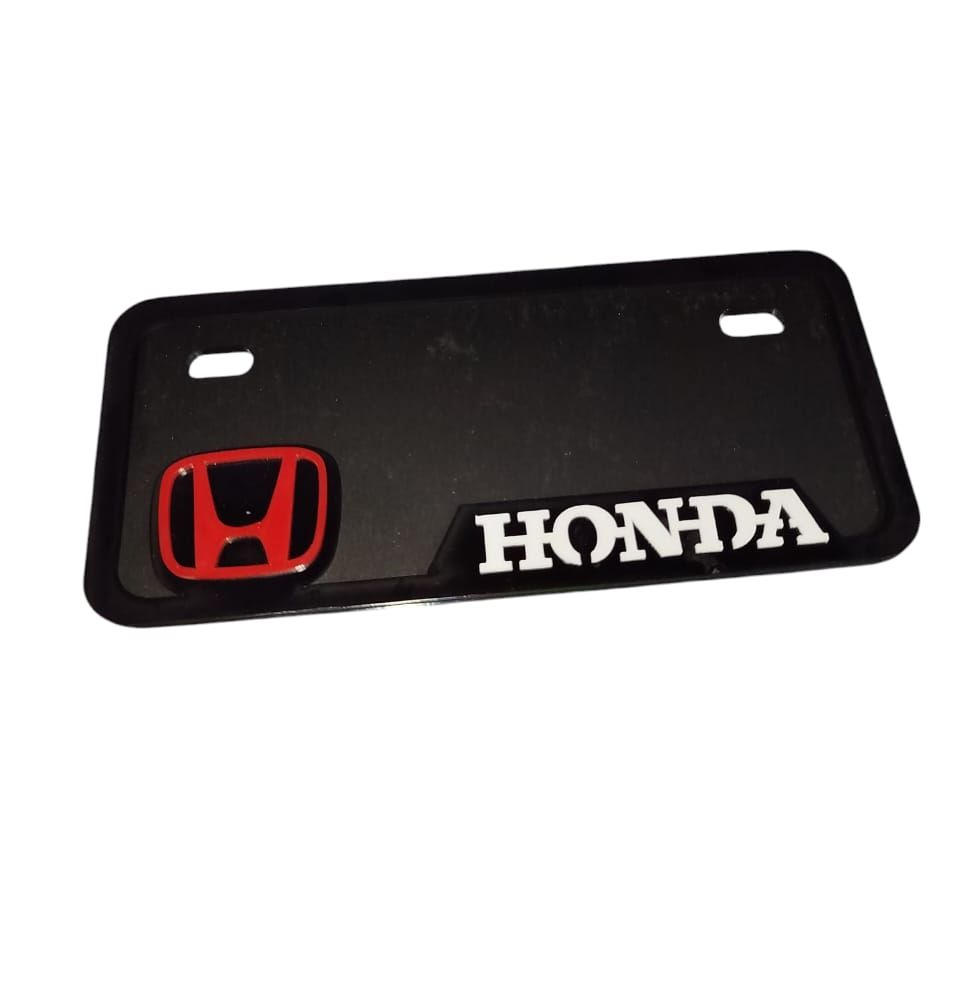 1 Piece Honda blank fancy Back number plate | Blank Number Plate for All CD 70 bikes View Gallery - Pakistan