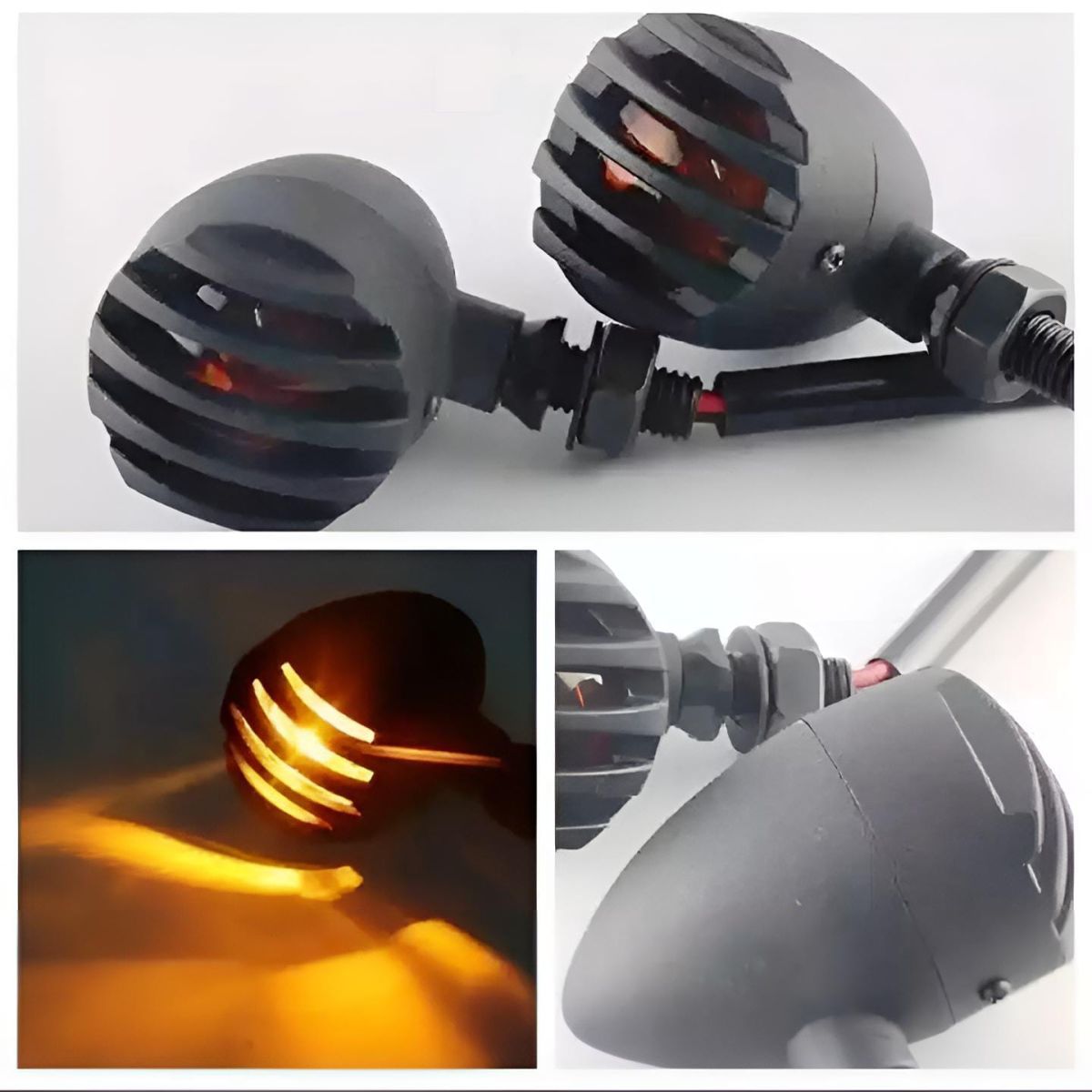 Pair Of 05 - Grill Indicators Yellow Led For Bikes ( 20pcs ) View Gallery - Pakistan