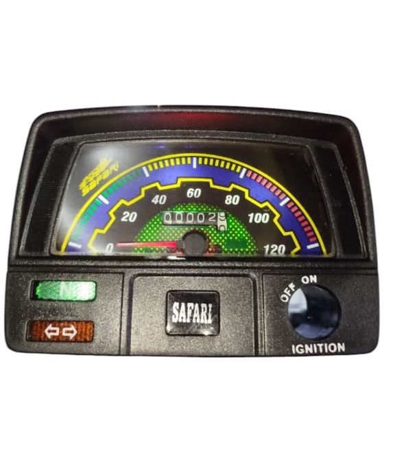 Safari 70cc Speedometer Speed with LED Lights In Meter | Best Quality Speedometer For 70CC Motorcycle | 70CC Bike Meter