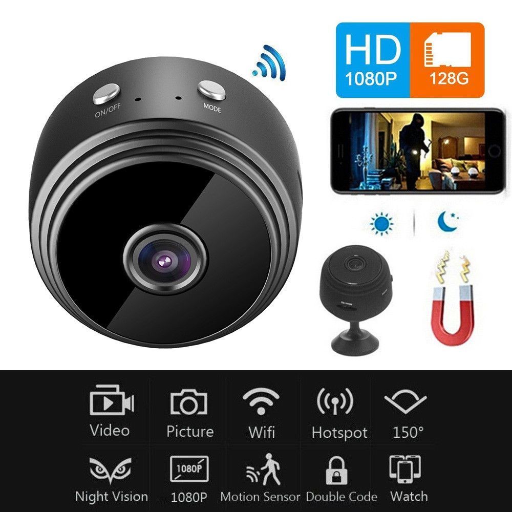A9 Mini Camera with stand || Wifi Camera Wireless Monitoring HD || New Camera || Mini Wifi Camera || Home Security DVR Sensor Wifi Cameras with V38 APPs View Gallery - Pakistan