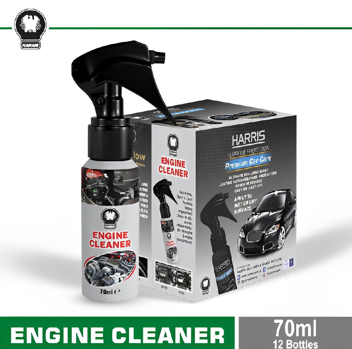 Pack of 12 Engine Cleaner | Best Quality Engine Cleaner Spray for Bike &amp; Car 70ml View Gallery - Pakistan