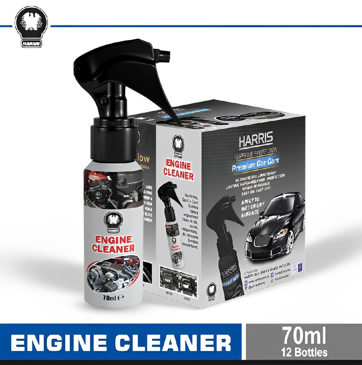 Pack of 12 Engine Cleaner | Best Quality Engine Cleaner Spray for Bike &amp; Car 70ml View Gallery - Pakistan