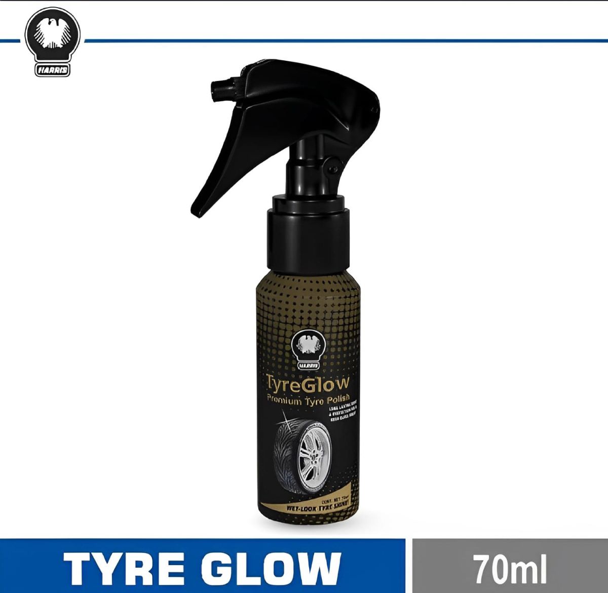 Pack of 12 Tyre glow for Tyre Shine | Best Quality Shining Spray for Car &amp; Bike Tyres 70 ML View Gallery - Pakistan