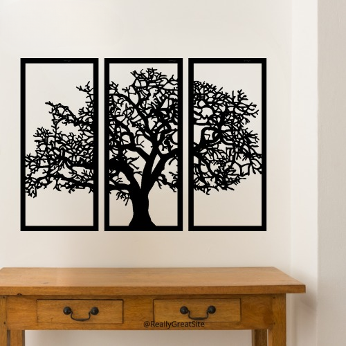 3d Tree wall Art  | Wooden Tree wall Art | Wall decoration | Decor For Home Wall Decoration Attractive Wooden Wall Art View Gallery - Pakistan
