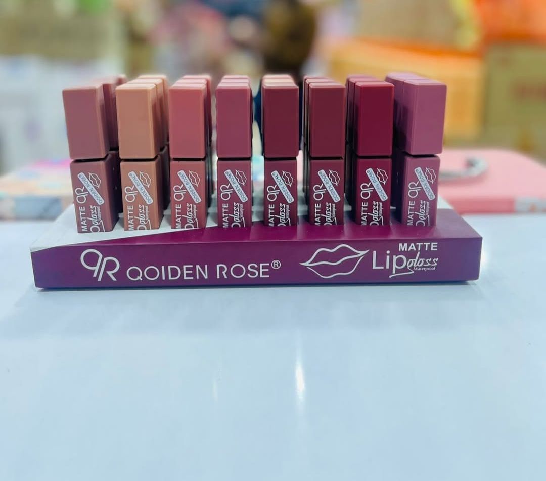 Pack of 3 High Pigment Matte Lipgloss | Non-Sticky Lip Gloss | Moisturizing &amp;amp; Hydrating Lips