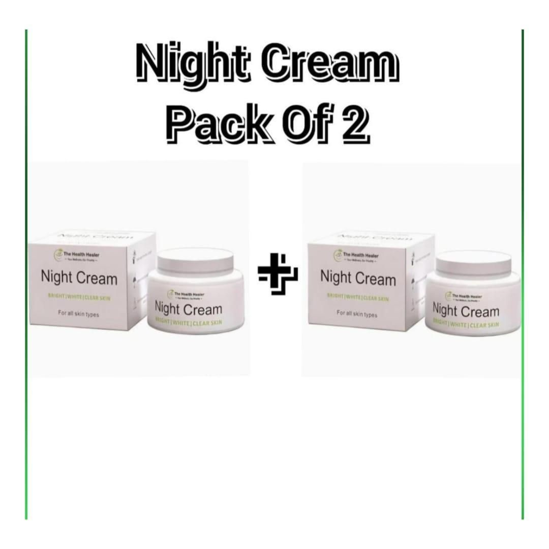 Pack of 2 The Health Healer Night Cream 50 Gram | Best Quality Cream | Night Cream View Gallery - Pakistan