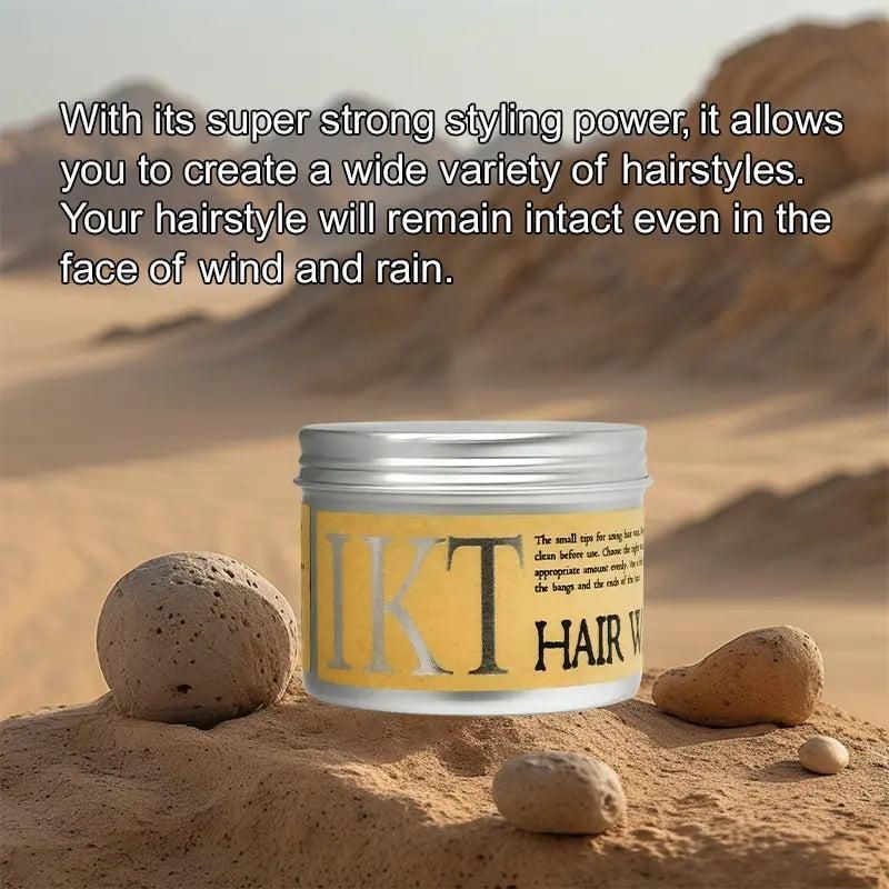 IKT Hair Styling Gel Wax | Styling Hair Frizz Fixed Fluffy  Men Styling Wax Edge Control 130g View Gallery - Pakistan