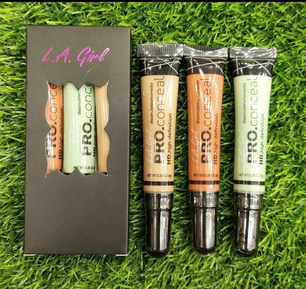 Pack Of 03 L.A. Girl High Definition Concealer | Best Quality Concealer For Girls | Concealer For Women View Gallery - Pakistan