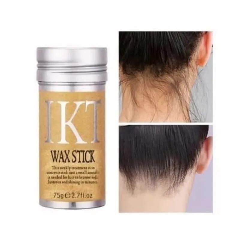 IKT Hair Wax Stick Gel Cream Styling Hair Frizz Fixed Fluffy Children Men and Women Styling Wax Edge Control View Gallery - Pakistan