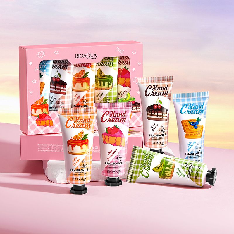 Pack Of 05 - Bio Aqua Hand Cream Set | Best Quality Hand Cream Set | Cream For Skin  View Gallery - Pakistan