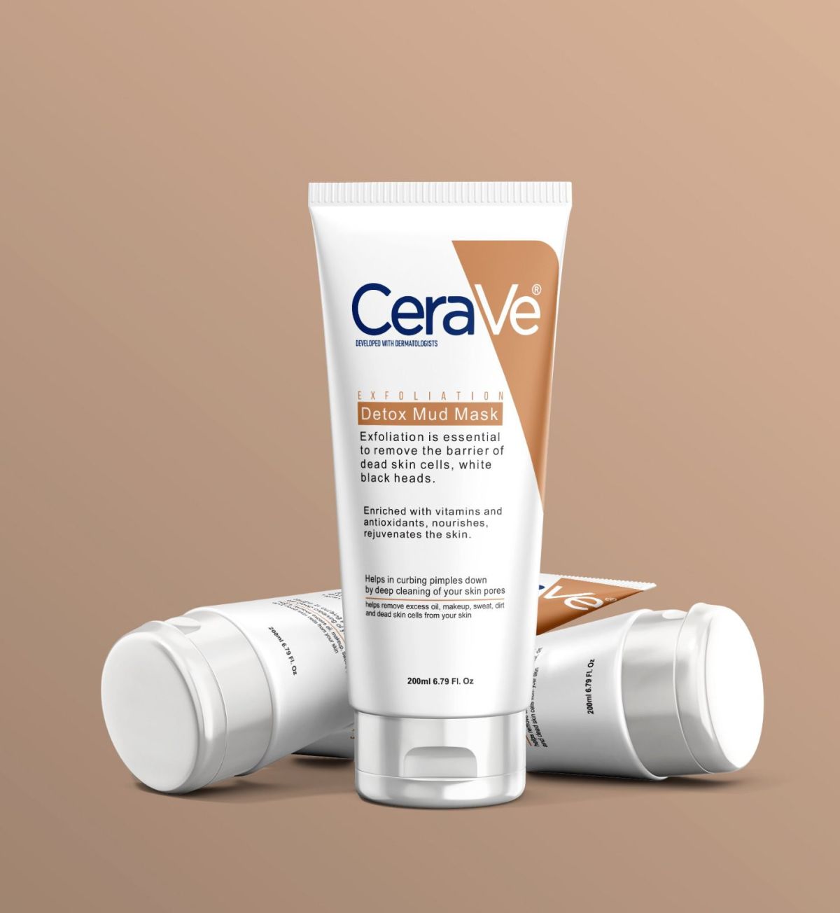 CeraVe Cream | CeraVe Skin Polisher | CeraVe Facial Cleanser | CeraVe Facial Scrub | CeraVe Face Wash | CeraVe Massage Cream | CeraVe Detox Mud Mask | Best Quality CeraVe Cream - 200ml ( Without Box ) View Gallery - Pakistan