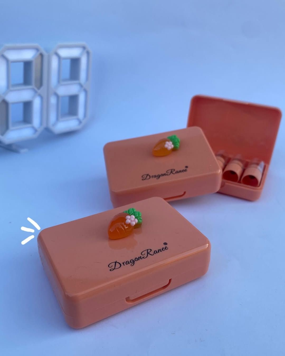 5 Pcs Dragon Ranee Carrot Mini Lipstick Set | Long Lasting Makeup Waterproof Lipstick (Random Color) View Gallery - Pakistan