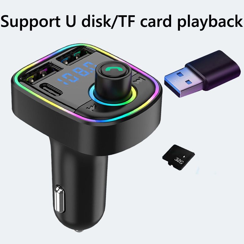 C1 - Car Mp3 Player | Car Wireless FM Transmitter | Car Mp3 Modulator | Car Accessories ( Random Color ) View Gallery - Pakistan