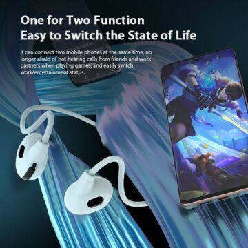 Sport Bluetooth Pro Air 2nd generation 5.3 Neck Hanging Wireless Earphone View Gallery - Pakistan