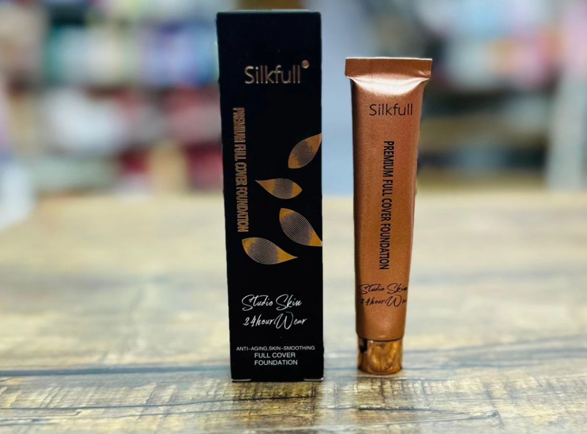 1 Piece Silkfull Tube MakeUp Foundation Waterproof | Best Quality Long-Lasting Foundation Makup Foundation 15g View Gallery - Pakistan