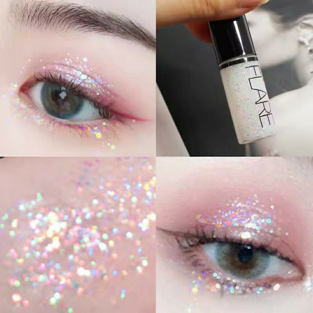 Pack of 6 Mocallure Metallic Shiny Waterproof Glitter Eyeshadow Liquid Eyeliner (Random Color) View Gallery - Pakistan