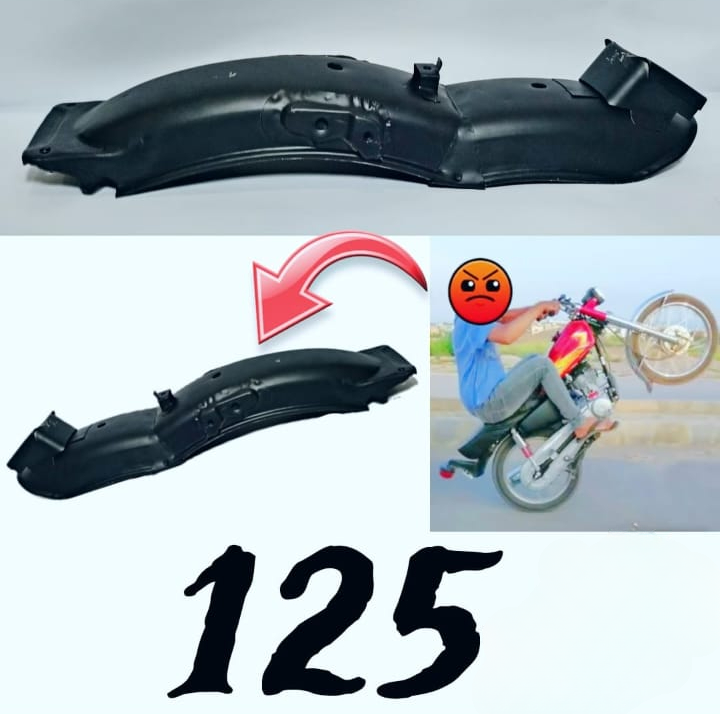 Bracket Mudguard Rear Fancy Mudguard | High Quality Bracket Mudguard for 125cc View Gallery - Pakistan