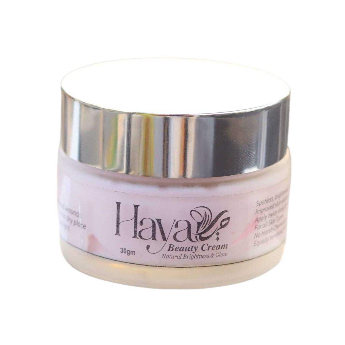 Haya Beauty Cream Natural Brightness &amp; Glow Beauty Cream White &amp; Glowing Face Cream 30mg View Gallery - Pakistan
