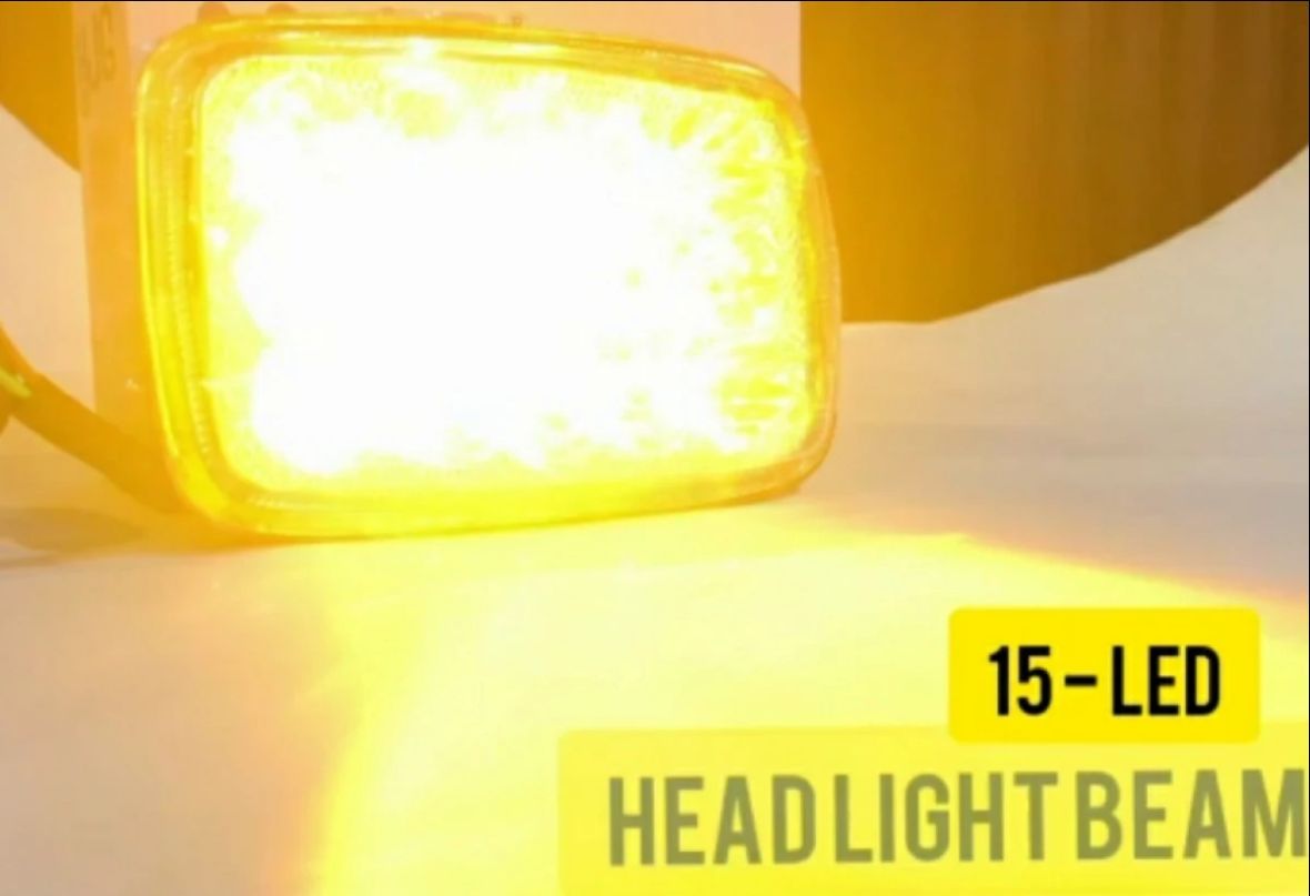 5 function Led head light | 15 led fog bike headlight beam for cg 125 and all 70cc bikes | Best Quality Headlight View Gallery - Pakistan