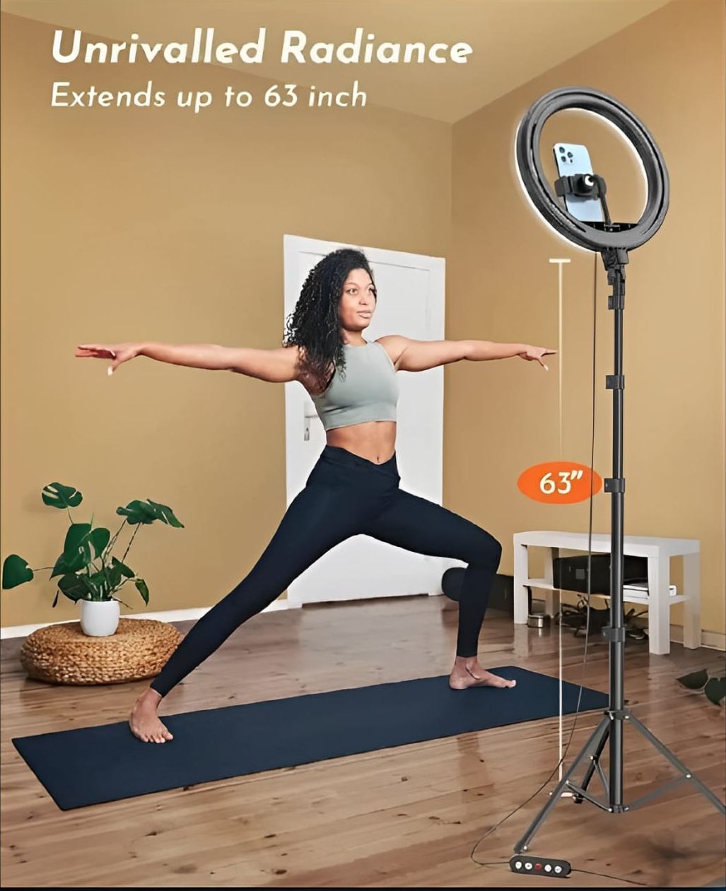 26CM LED Ring Light with Mobile Holder, 7ft Tripod Stand, 3 Light Colors, Dimmable USB Selfie Ring Light for Videography and Photography View Gallery - Pakistan