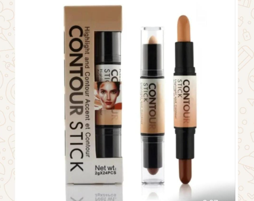 Pack of 01 2-in-1 Concealer &amp; Contour Stick | Best Quality Contour Stick View Gallery - Pakistan