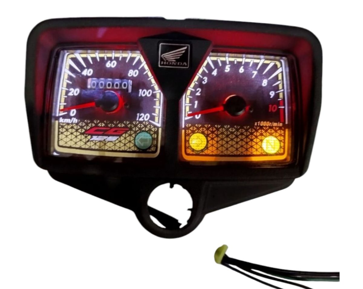 Speedometer for CG 125 Motorcycle | Honda 125cc Bikes With Meter Colour Lights (Complete meter with box) View Gallery - Pakistan
