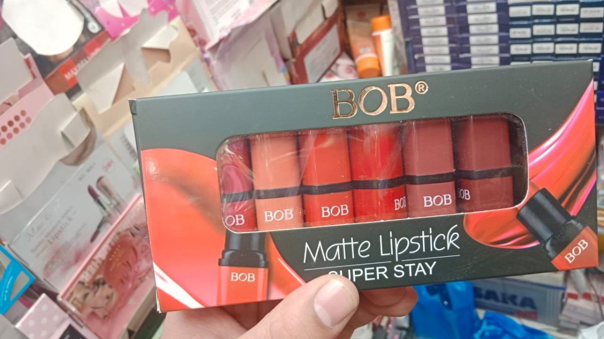 Pack of 6 Bob Super Stay Matte Lipstick Set | Best Quality Matte Lipsticks for Women (random shades) View Gallery - Pakistan