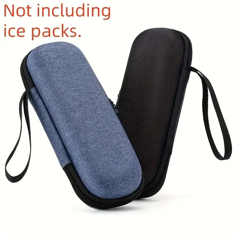 1/2 Set Insulin Pen Cooling Travel Box Diabetes Medication Insulation Cooling Storage Box, with Reusable Ice Packs, Suitable for Insulin Pen and Diabetes Supplies Storage Insulation Bag (Random Color) View Gallery - Pakistan