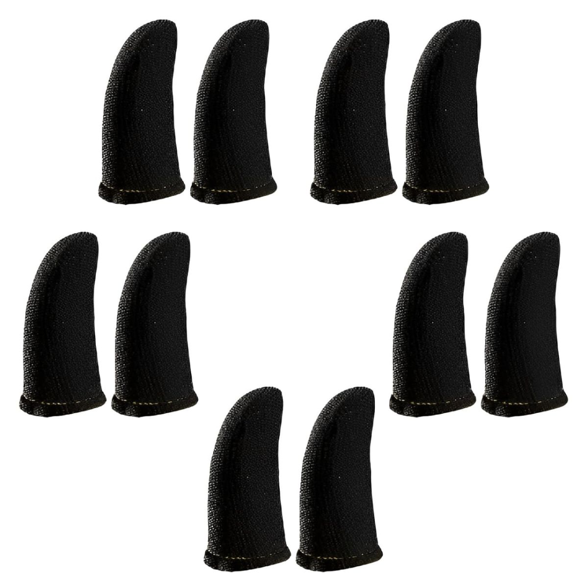 Premium Gaming Finger Sleeves Bundle -  Breathable, Anti-Sweat, Touch Screen-Friendly Thumb Gloves for PUBG &amp; Mobile Gaming View Gallery - Pakistan